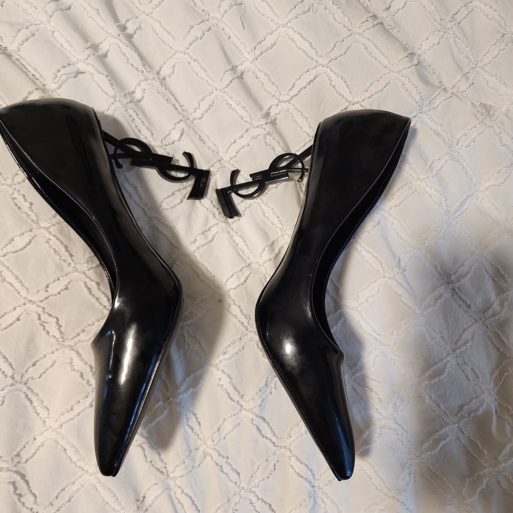 Sleek Black Women's Heels